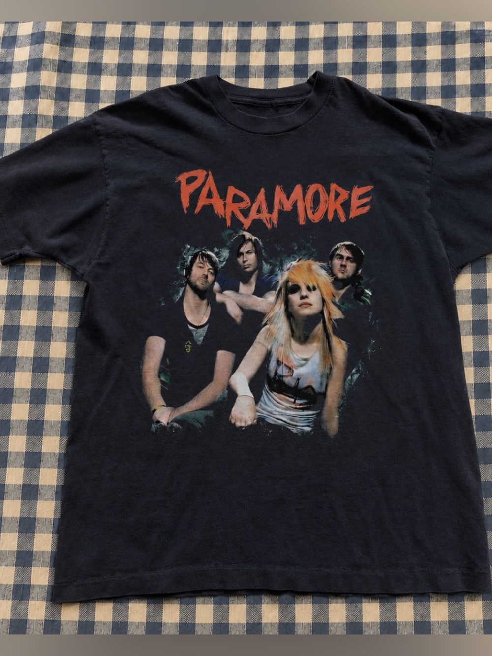Paramore Band Tour Tee - Graphic Black Shirt Style Indie